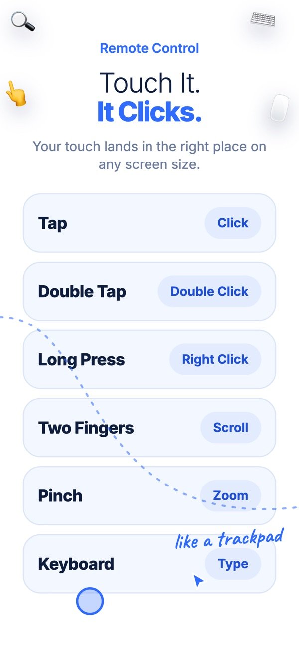 Deskbond app screen 4