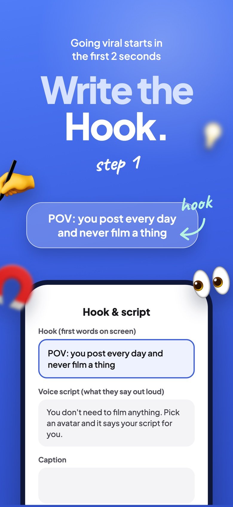 Write the hook